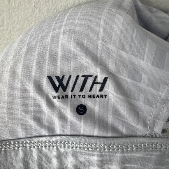 Peloton x WITH Palm Blanc Sports Bra High Neck - Picture 5 of 5